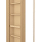 Assembled Flush Mount Paint Grade Hidden Bookcase Door